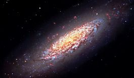 Dark matter that talks to itself could explain galaxy mystery