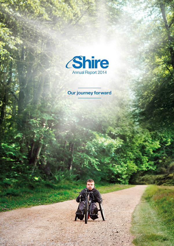 front cover of the Shire PLC Annual Report 2014